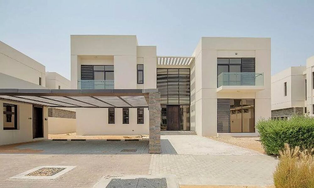 Villas in a gated Dubai community