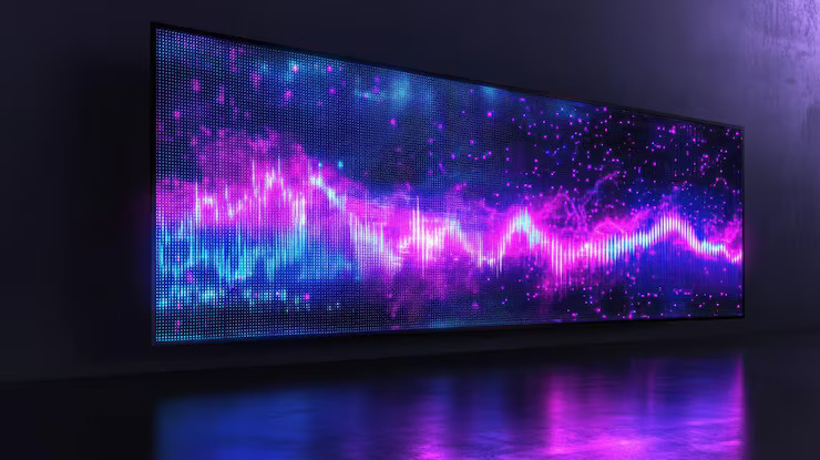 LED Screen Solutions 5 abstract led screen display data visualization with neon colors 214966 2831